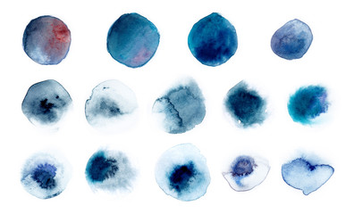 beautiful watercolor abstraction painted by watercolor