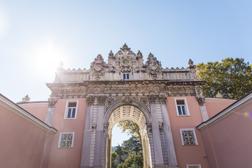 Obraz premium Istambul, Turkey - October, 2019: Historical building center of Istambul. Travel destination.