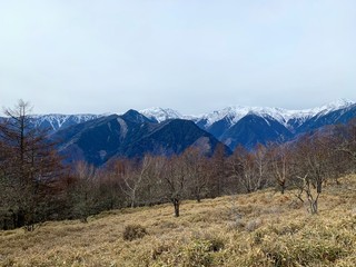 landscape in the mountains