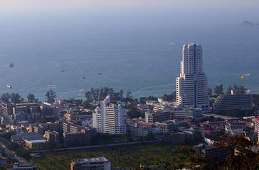 Obraz premium Patong Phuket Thailand at Sunset beautiful colours