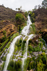 Picture of the waterfall in Himalayas mountains