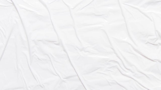 White plastic film texture background, motion graphic
