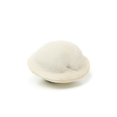 Fototapeta na wymiar Tasty raw dumpling isolated on white background
