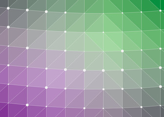 Fototapeta premium Abstract Low Polygon gradient Generative Art background illustration
