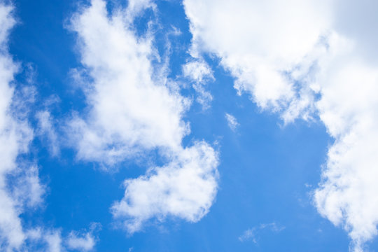 clooud on blue sky day light