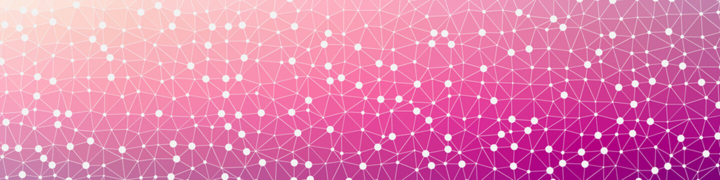 Abstract Low Polygon gradient Generative Art background illustration