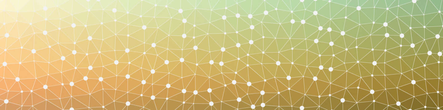 Abstract Low Polygon gradient Generative Art background illustration