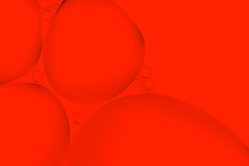 abstract  bubble on lush lava color background or wallpaper  backdrop.