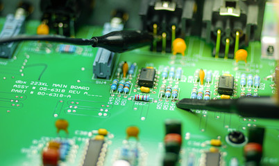 Repair electronic equipment and electronic boards, background images