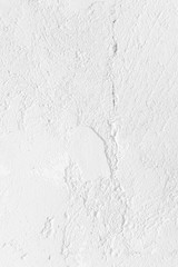 White rough whitewashed wall texture