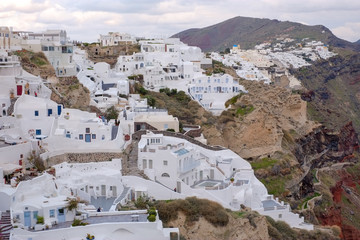 サントリーニ島の風景