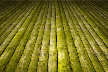 3d rendering, Wooden wall and floor background, wood table background