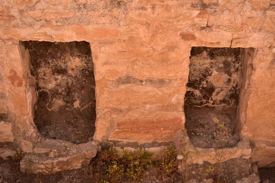 Ancient ruins at Mt. Gerizim National Park