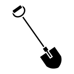 Shovel icon vector