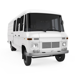 Delivery Van Isolated