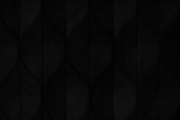 Abstract elegant black art deco geometric ornament textured background. Trendy roaring 20's...