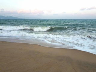 Fototapeta na wymiar beach and sea