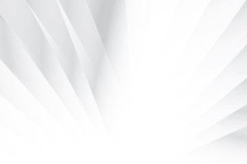Abstract geometric white and gray color background. Vector, illustration.	