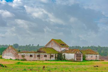 abandoned old barn  