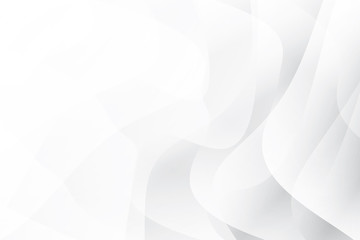 Abstract geometric white and gray color background. Vector, illustration.	