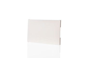 Fuse box isolated on white background.