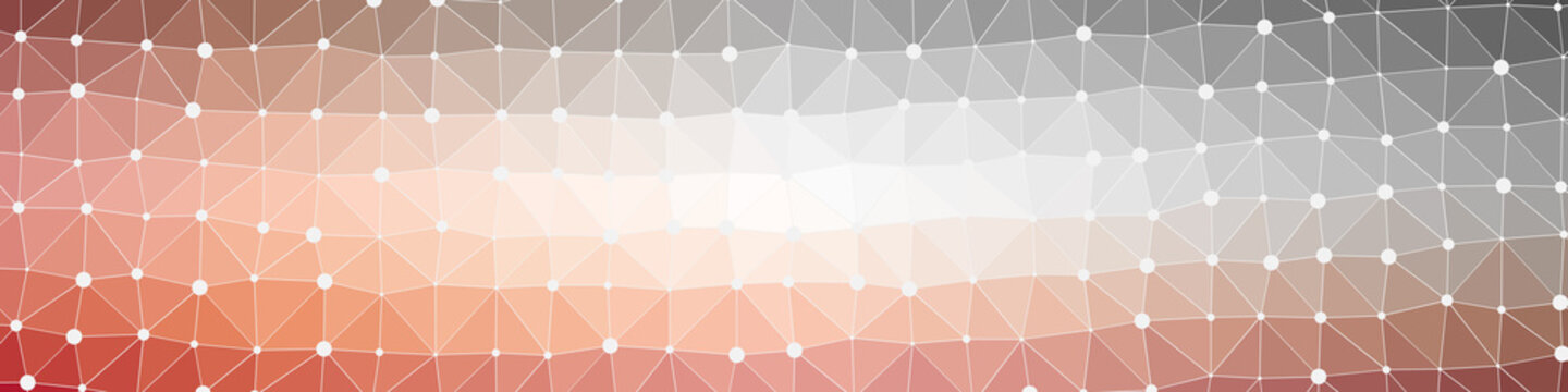 Abstract Low Polygon gradient Generative Art background illustration