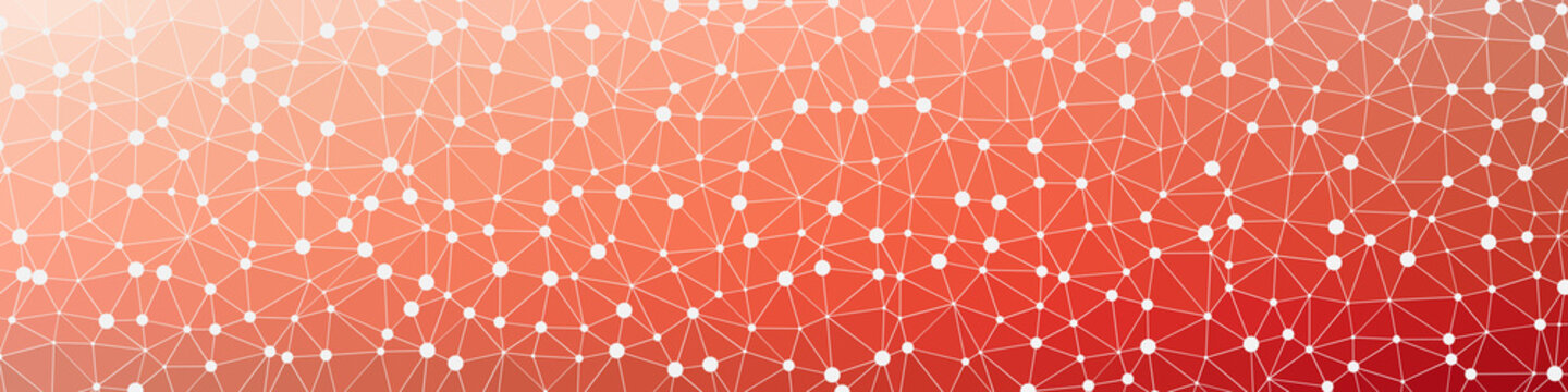Abstract Low Polygon gradient Generative Art background illustration