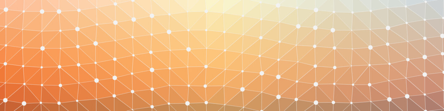 Abstract Low Polygon gradient Generative Art background illustration