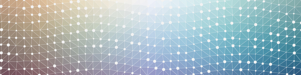 Abstract Low Polygon gradient Generative Art background illustration