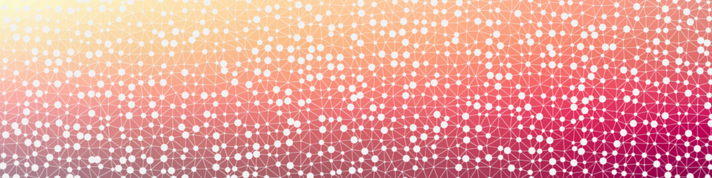 Abstract Low Polygon gradient Generative Art background illustration