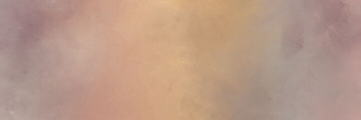horizontal colorful vintage painting background graphic with rosy brown, burly wood and old lavender colors and space for text or image. can be used as background or texture element