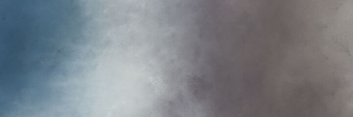 horizontal abstract painting background graphic with gray gray, dim gray and silver colors. free space for text or graphic