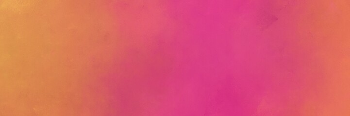 horizontal vintage abstract painted background with moderate pink, peru and indian red colors and space for text or image. can be used as header or banner