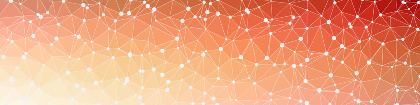 Abstract Low Polygon gradient Generative Art background illustration