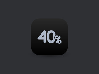 40% -  App Icon