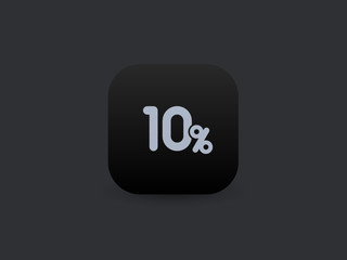 10% -  App Icon