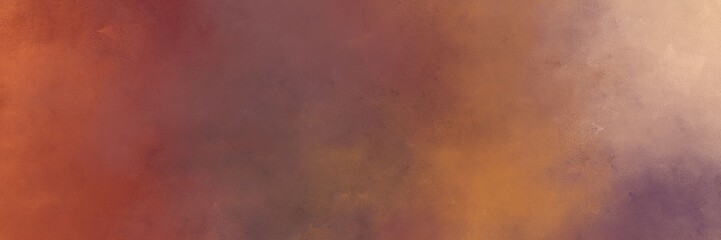 horizontal colorful distressed painting background graphic with pastel brown, sienna and tan colors and space for text or image. can be used as background or texture element
