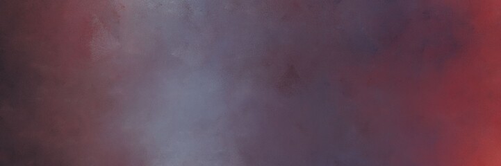 horizontal colorful vintage painting background graphic with old mauve and slate gray colors and space for text or image. can be used as background or texture element