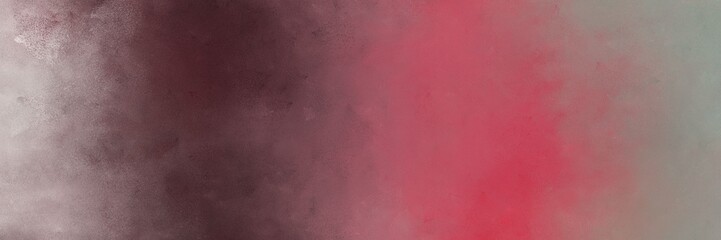 Fototapeta premium horizontal antique fuchsia, silver and old mauve color background with space for text or image. vintage texture, distressed old textured painted design. can be used as header or banner