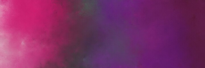 horizontal multicolor painting background texture with old mauve, moderate pink and dark moderate pink colors and space for text or image. can be used as header or banner