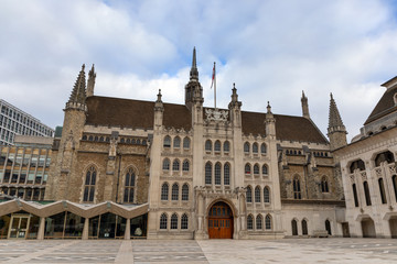 Fototapeta premium The Guildhall of London, United Kingdom.