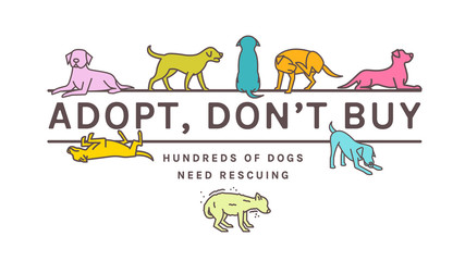 Dog Adoption Poster