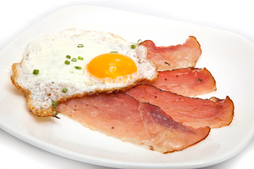 HAM AND EGGS 