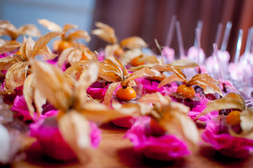Sweets on the table in party, sweet gourmet