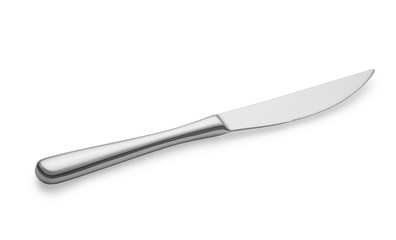 steel knife isolate on white, with clipping paths