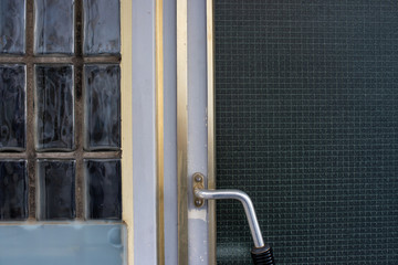 door with lock