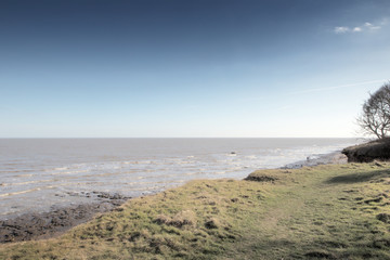 coastline along the essex countryside