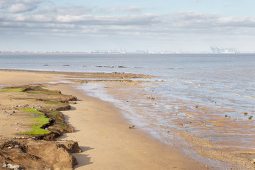 coastline along the essex countryside