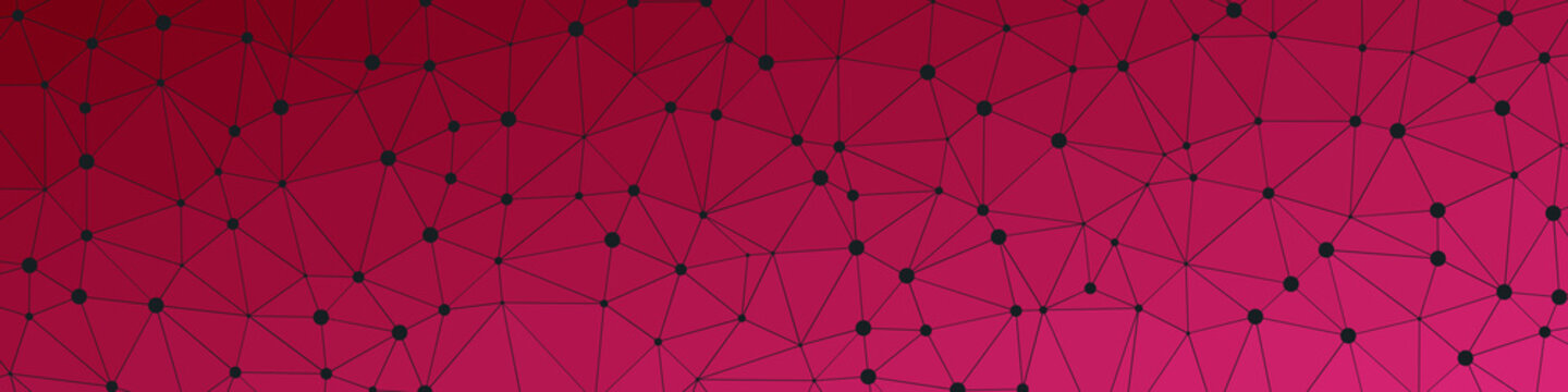 Abstract Low Polygon gradient Generative Art background illustration