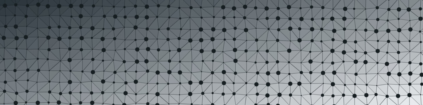 Abstract Low Polygon gradient Generative Art background illustration